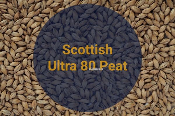 Солод ячменный Scottish Ultra 80 ppm Peat Crisp malt 1 кг